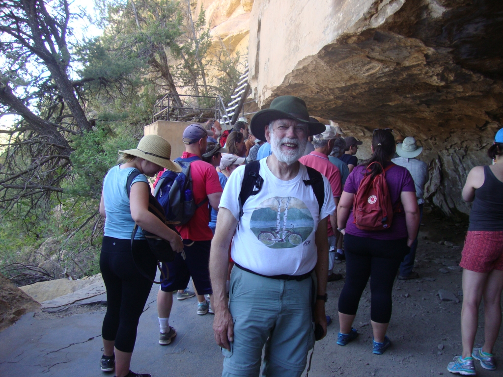 None of us had trouble with the ladder, though some were slower than others. This 3:00 PM tour took only about an hour.