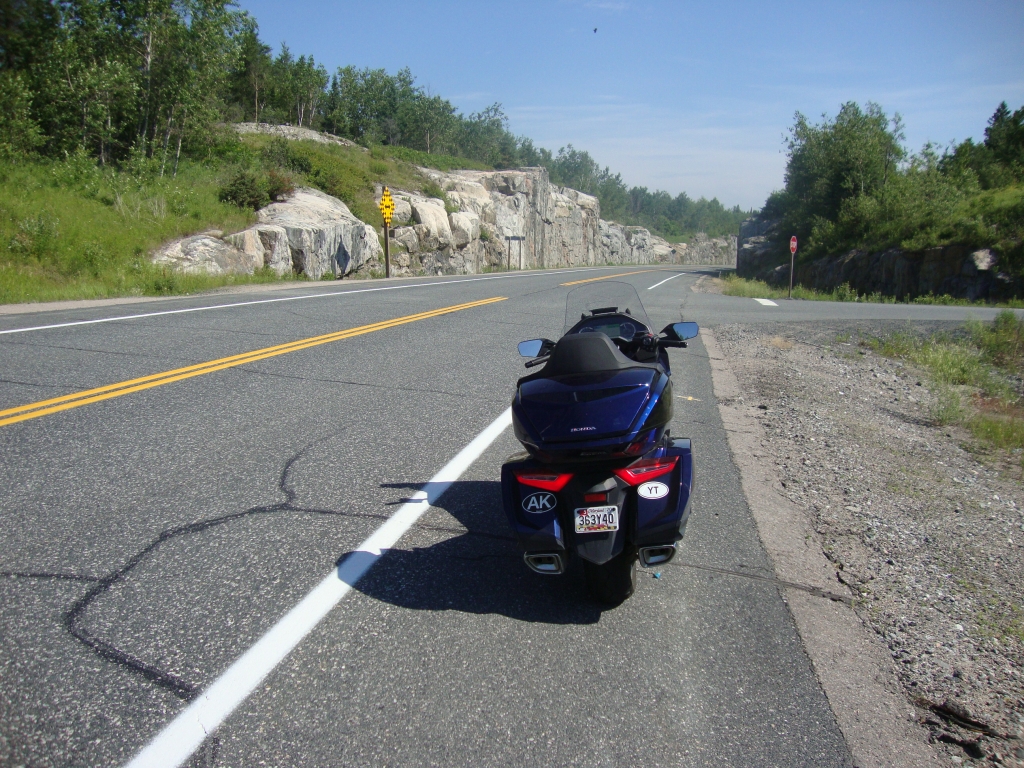 Day 11, July 7: It was a great pleasure to leave the flat prairies behind and reach the woods and waters of the Kenora area. It's Saturday, and there was plenty of boat and RV traffic headed from Winnipeg to the lakes.