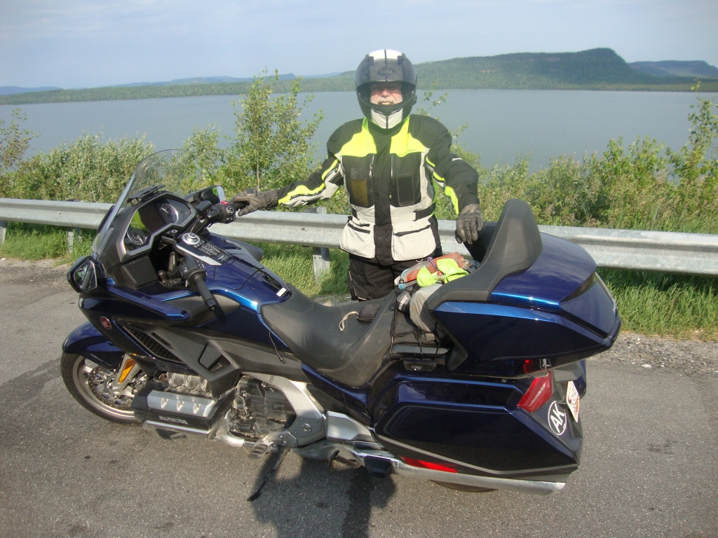 On Day 12 we left Thunder Bay and began the beautiful Lake Superior Circle Tour. Many views were stunning but attention had to be primarily to the road. I'd stopped at this viewpoint, 15 miles east of Nipigon, twice before.