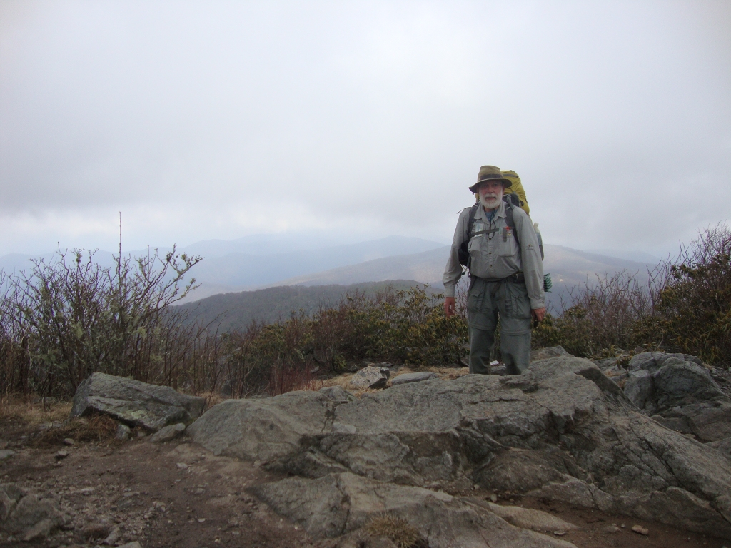 This is a "rocky outcropping," I think... still 1/2 hour south of the summit.
