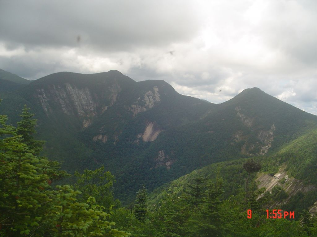 My guess is that this looks east.