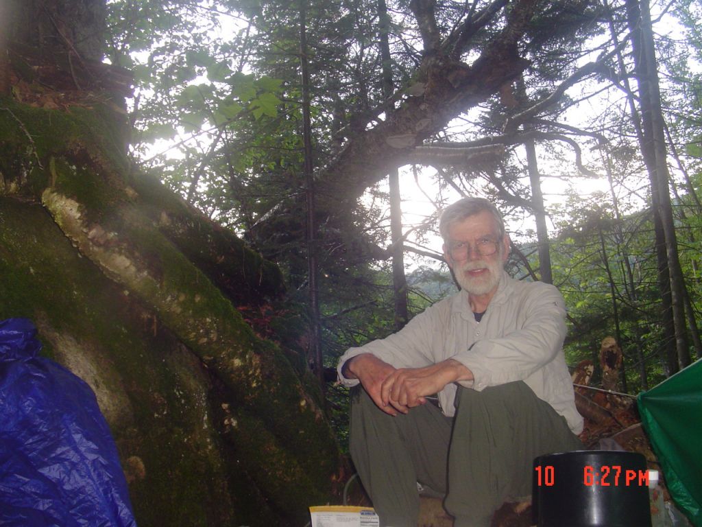 I had told Helen I would be at the Feldspar Leanto tonight... not going to happen! Well, I have an extra day of food...