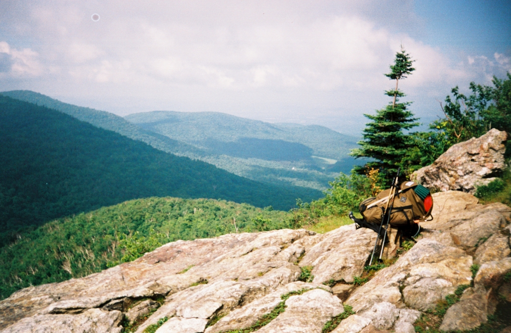 My pack at Great Cliffs