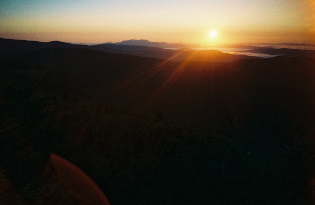 This is either Tuesday's sunset, or Wednesday's sunrise! Could be either... from my Theron Dean site.