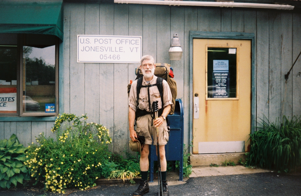 After a night at the large, new Bamforth Ridge Shelter, I reached the Jonesville VT Post Office at 11:20 AM on Friday, July 9.