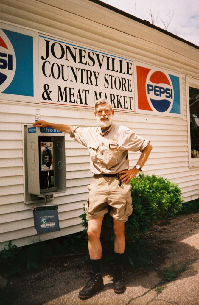 As I frustratingly tried to reach bus service (each call took 36 buttons) back to Newport, Chris and Emma arrived. Chris's wife, Cindy, very kindly offered to drive me directly to North Troy and my truck!  It was my 21st and final day on the Long Trail in 2004. By 8:30 PM I was back "home" in our Adirondack cabin.
