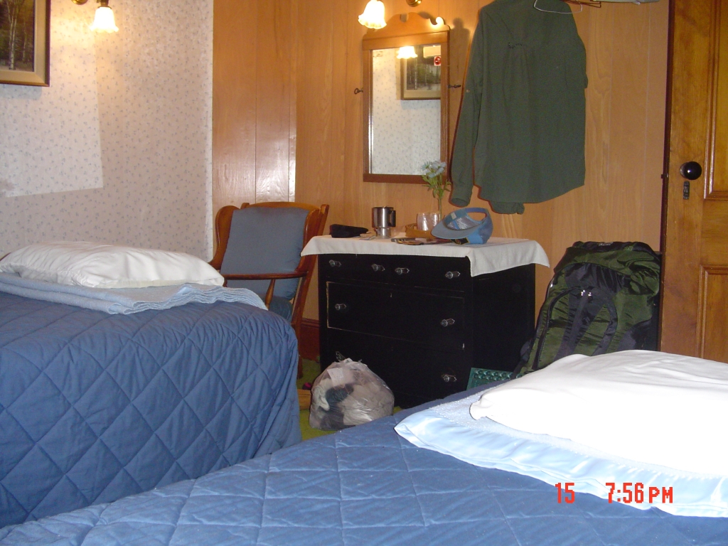 From 3:30 to 7:15 PM I drove to the North Troy Inn. Bus service to Newport had been canceled so, using the RCT "client pay" plan, I hired a private driver who had me at the Jonesville Post Office by 9:00 AM! I thought the ~$60 cost was well worth it.
