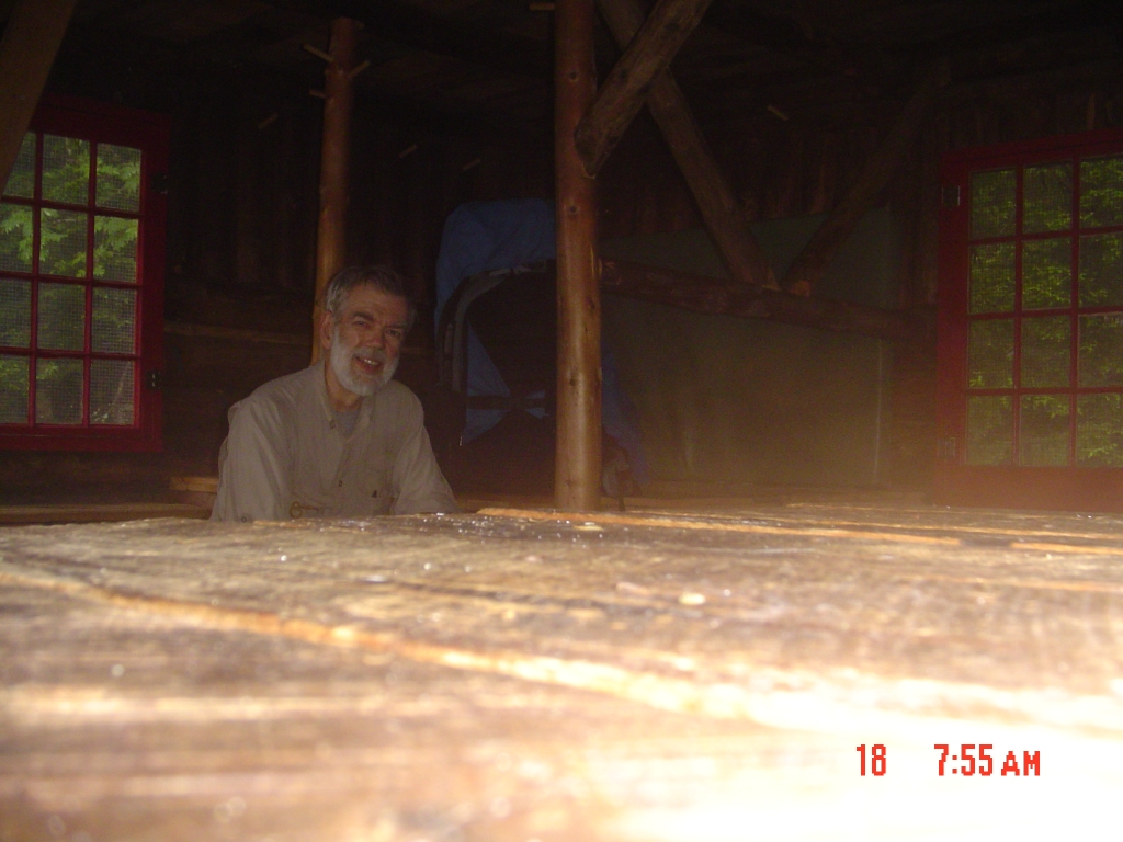 I arrived at Butler Lodge at 6:50 PM Friday (6/17/05) and had a pleasant, comfortable night. At 9:00 Saturday morning, I'm getting ready to leave.