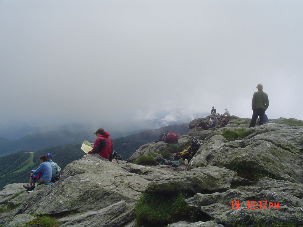 Others were enjoying the Mansfield summit too!