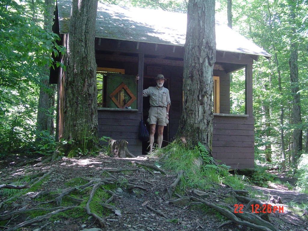 I arrived at Corliss Camp at 12:45 and stayed an hour for lunch.