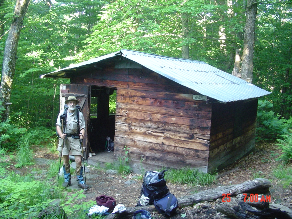 I arrived at Jay Camp 6:23 PM Friday June 24; this shot shows my departure at 8:00 AM Saturday morning.