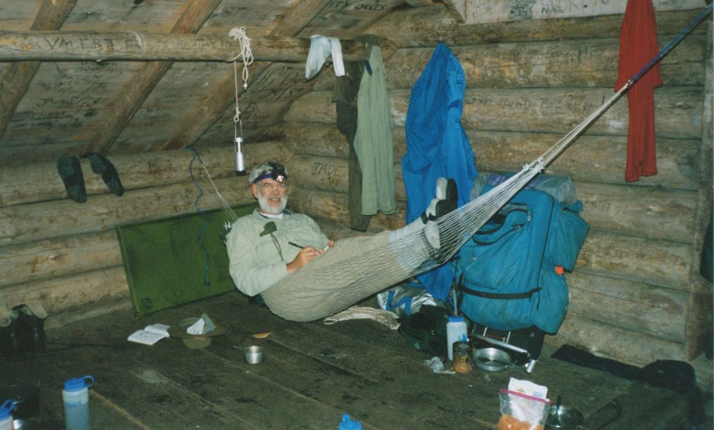 On my 4th day out, I took a rest day at the Spruce Lake Leanto. 
