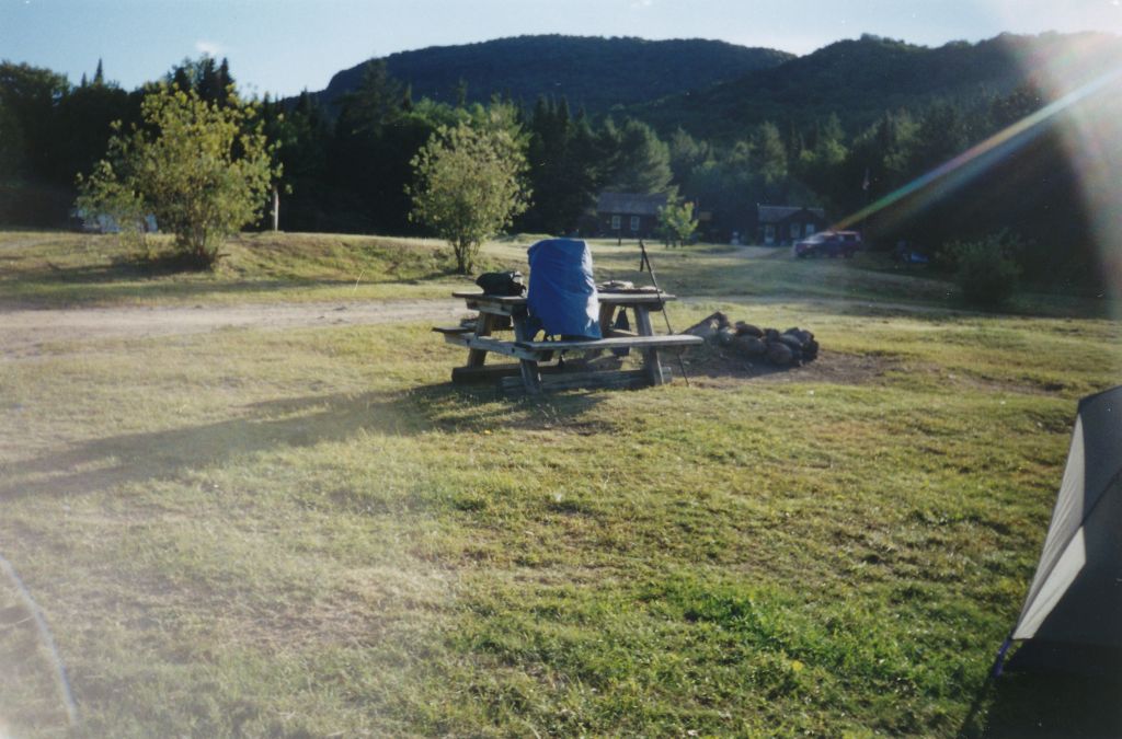 Looking toward the Ranger Station at Wakely Dam