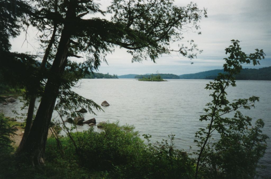 South down Long Lake, from my Plumley's #1 lunch stop