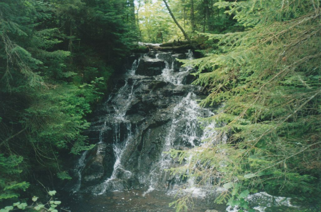 On Day 11, I found these nice falls about 10 minutes north of the Moose Pond Leanto.