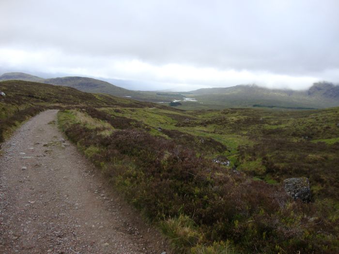 Another 10:30 AM shot, to show the desolation of Rannoch Moor. What would crossing it have been like without this old drovers' road?